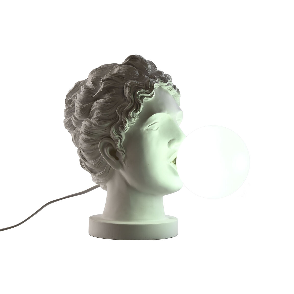 Lámpara de mesa Home ESPRIT Blanco Resina Plástico 220 V 20 x 36 x 31 cm