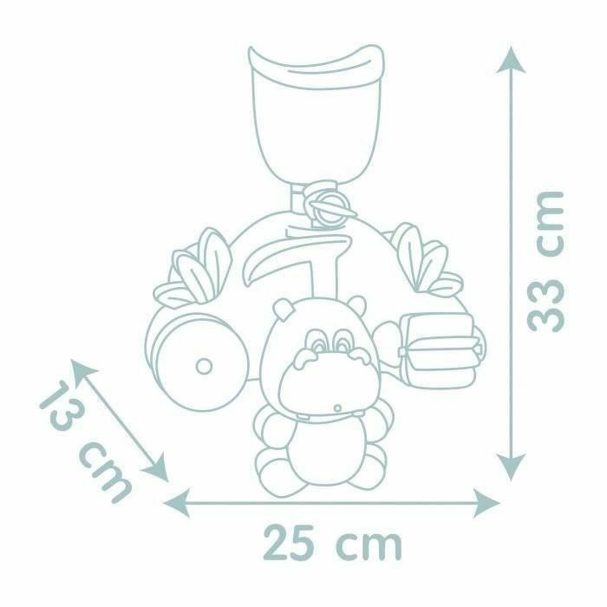 Juguete para el Baño Smoby Hippopotamus