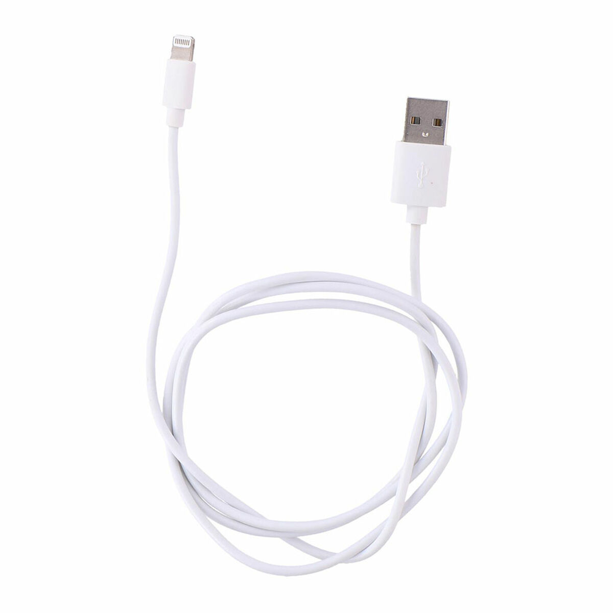 Cable USB a Lightning All Ride Blanco 1,2 m