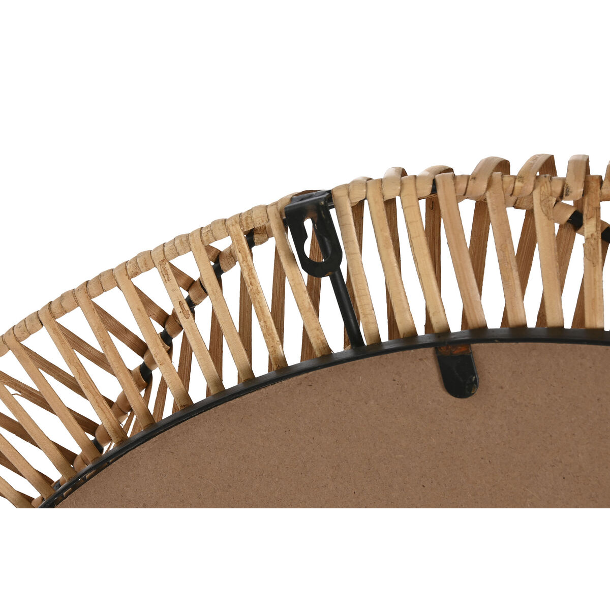 Espejo de pared Home ESPRIT Natural Tropical 70 x 6 x 70 cm