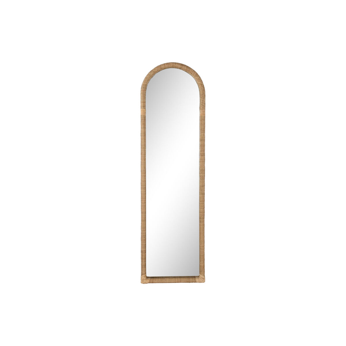 Espejo de pared Home ESPRIT Natural Scandi 48,5 x 4,5 x 170 cm