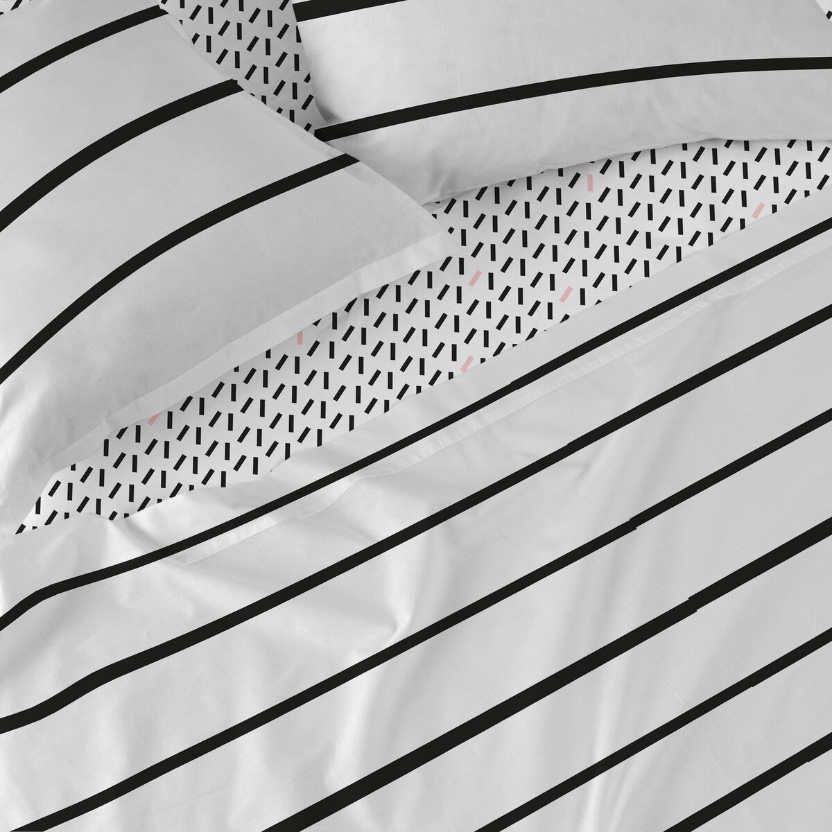 Sábana Bajera HappyFriday BLANC Multicolor 140 x 200 x 32 cm 