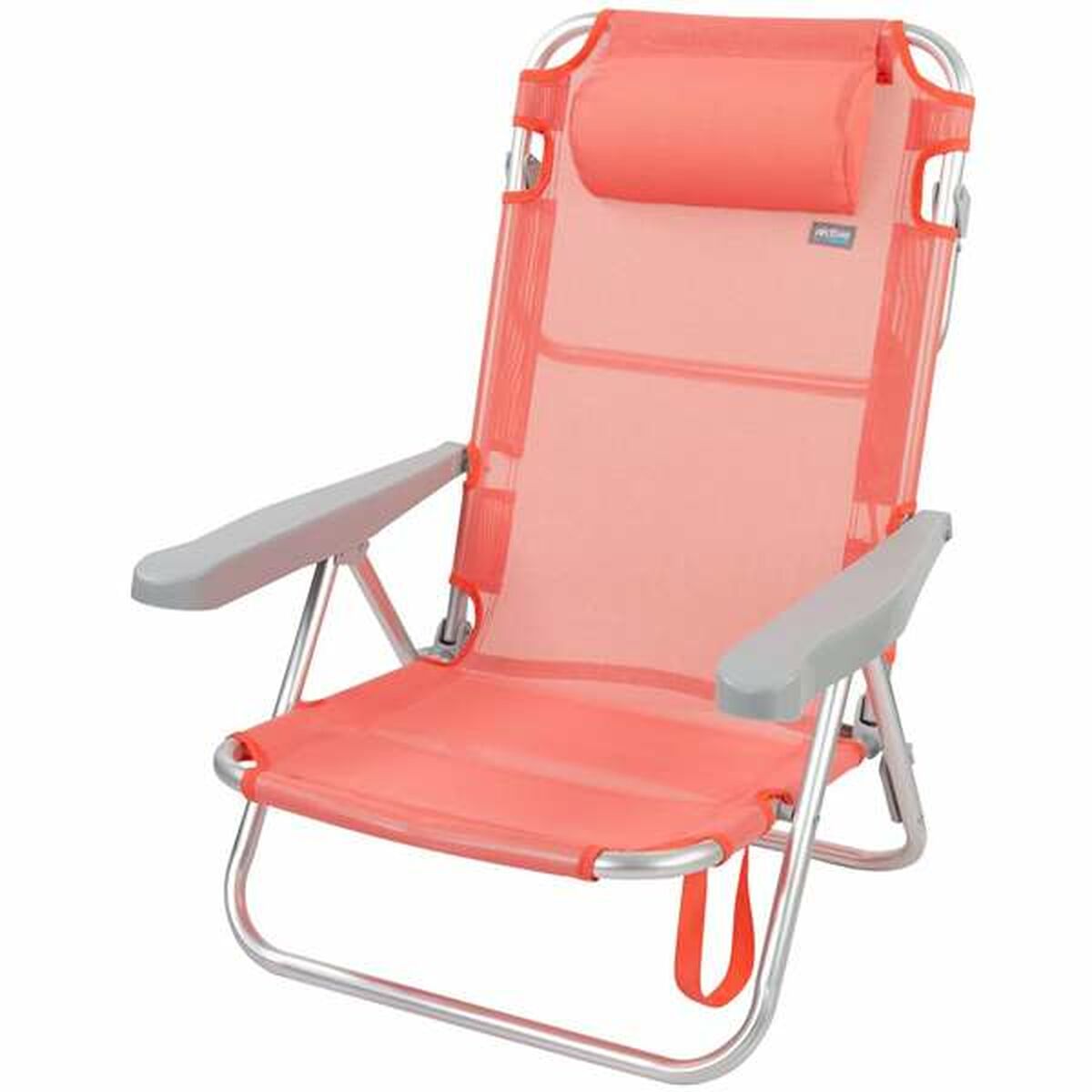 Silla Plegable Aktive Flamingo Rosa 48 x 46 x 84 cm 47 x 63 x 99 cm Playa Cojín Bolsa de Almacenamiento Posavasos