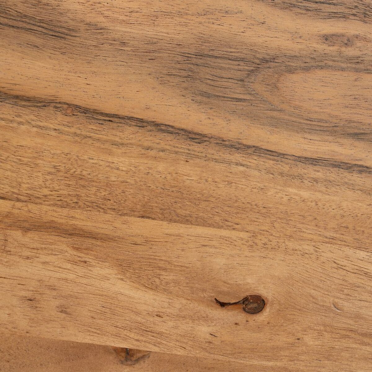 Juego de 2 mesas Negro Natural 110 x 63 x 40 cm (2 Unidades)