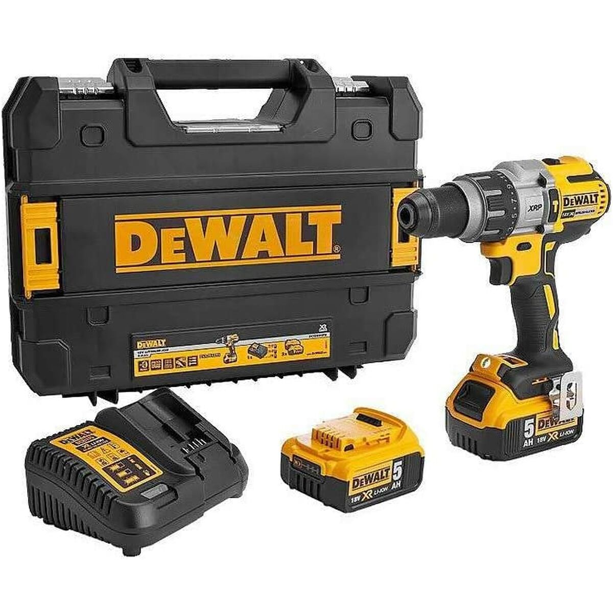 Atornillador eléctrico Dewalt DCD996P2 820 W