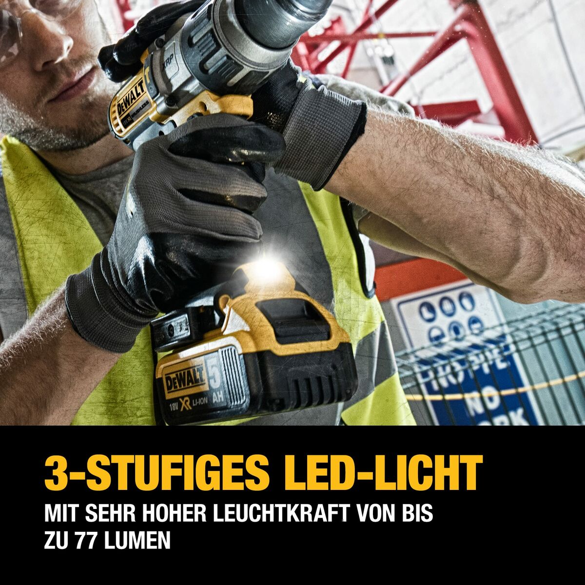 Atornillador eléctrico Dewalt DCD996P2 820 W