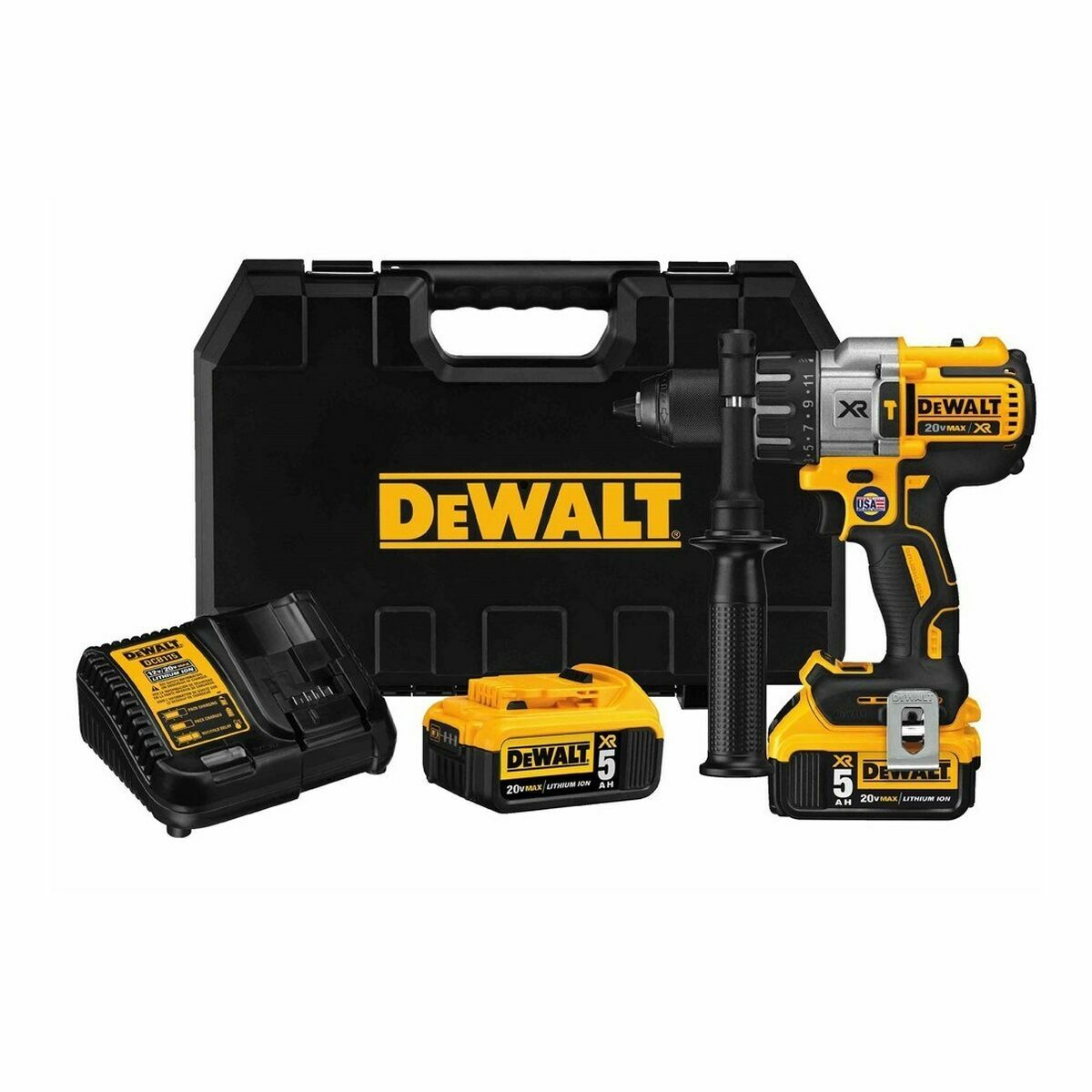 Atornillador eléctrico Dewalt DCD996P2 820 W