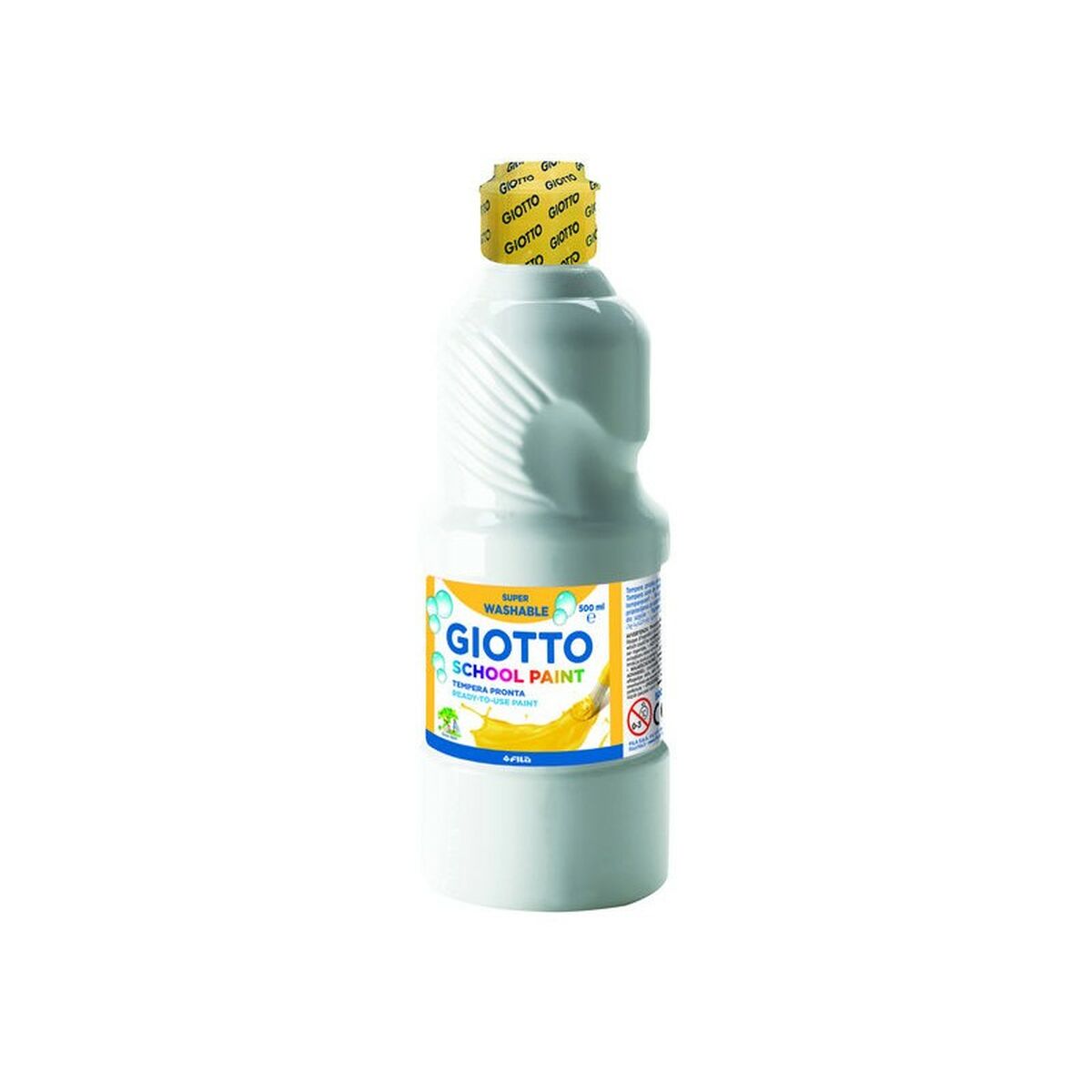 Témpera Giotto   Blanco 500 ml (6 Unidades)