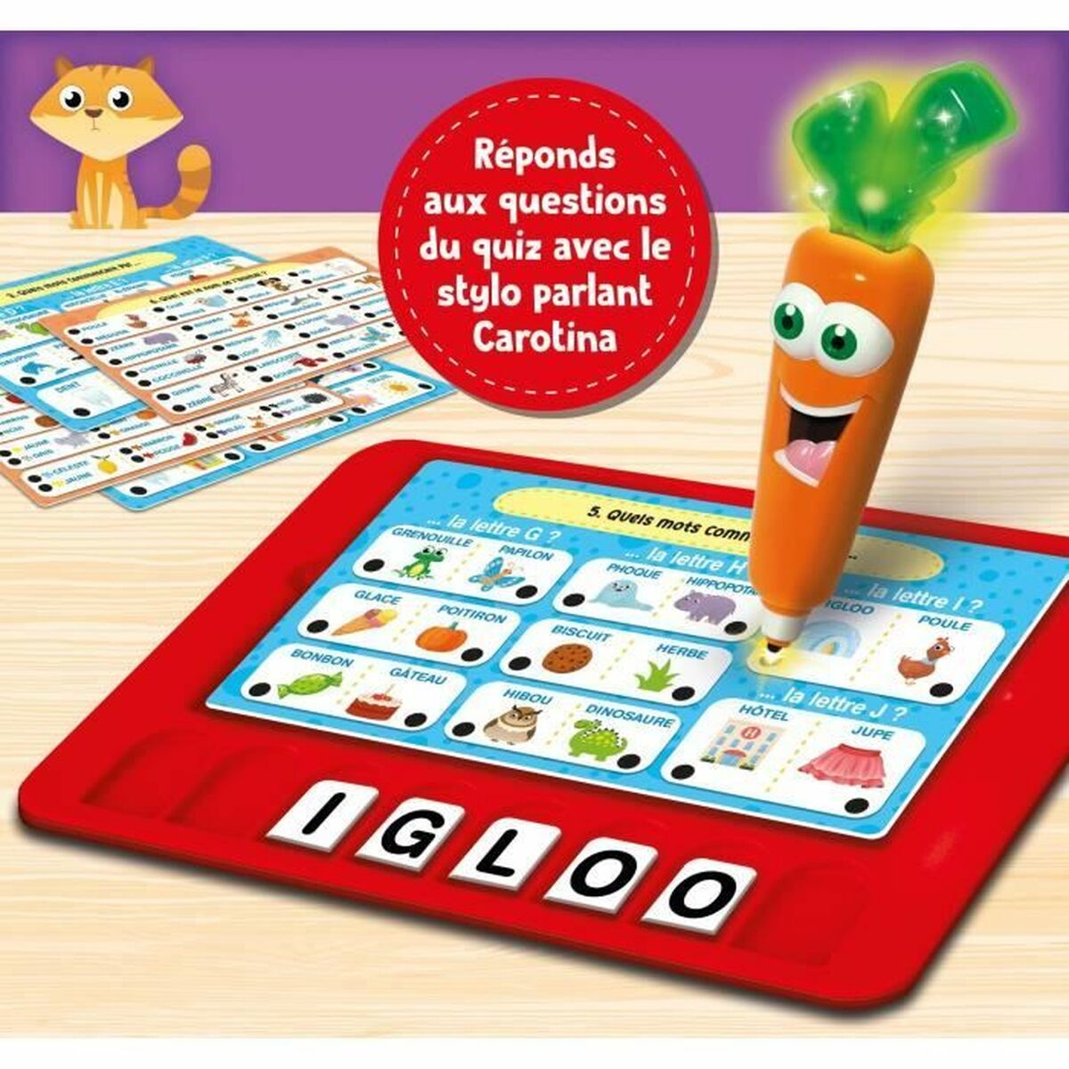 Juego Educativo Lisciani Giochi Le Grand Jeu Vocabulaire (FR)
