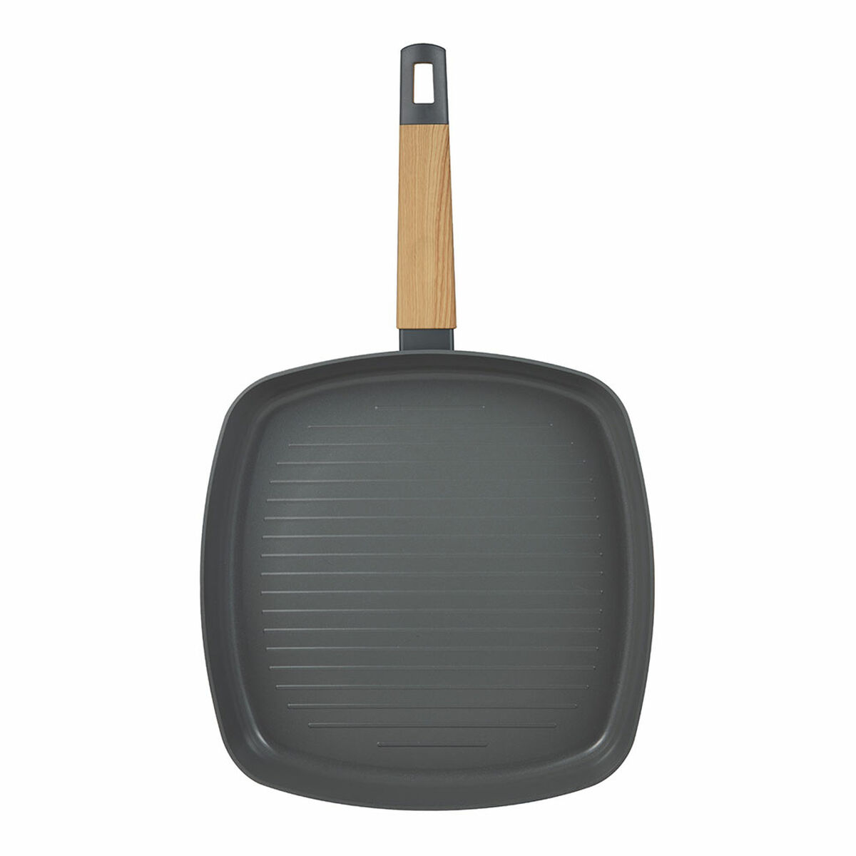 Sartén Asadora San Ignacio Earth Grey SG-6754 Gris Aluminio 28 x 28 cm