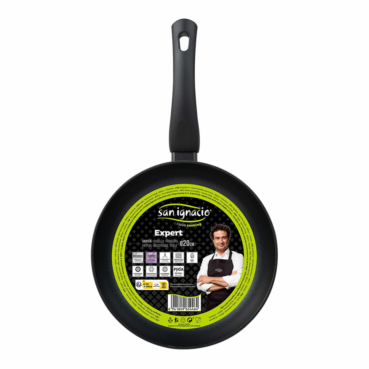 Sartén San Ignacio Expert SG-6235 Negro