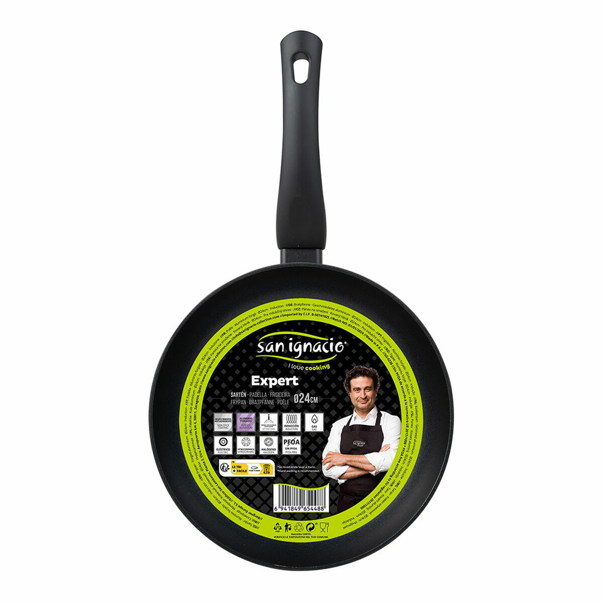Sartén San Ignacio Expert SG-6236 Negro
