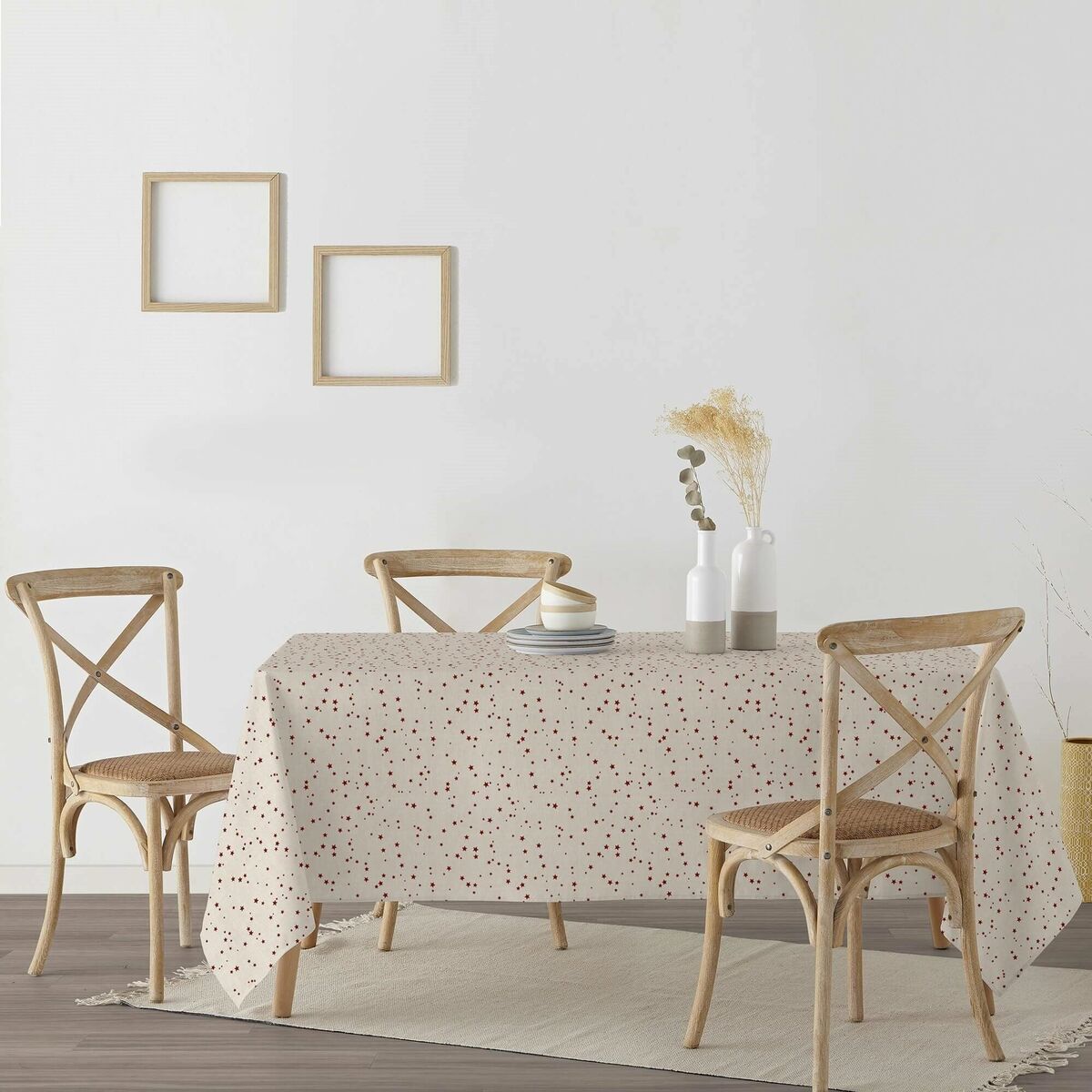 Mantel resinado antimanchas Belum Merry Christmas Multicolor 100 x 150 cm