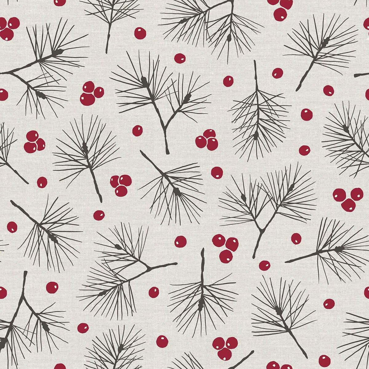 Mantel resinado antimanchas Belum Merry Christmas Multicolor 300 x 150 cm