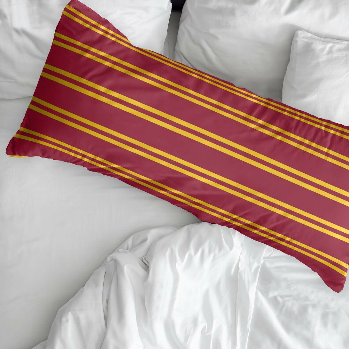 Funda de almohada Harry Potter Griffindor Shield Multicolor 175 Hilos 45 x 110 cm