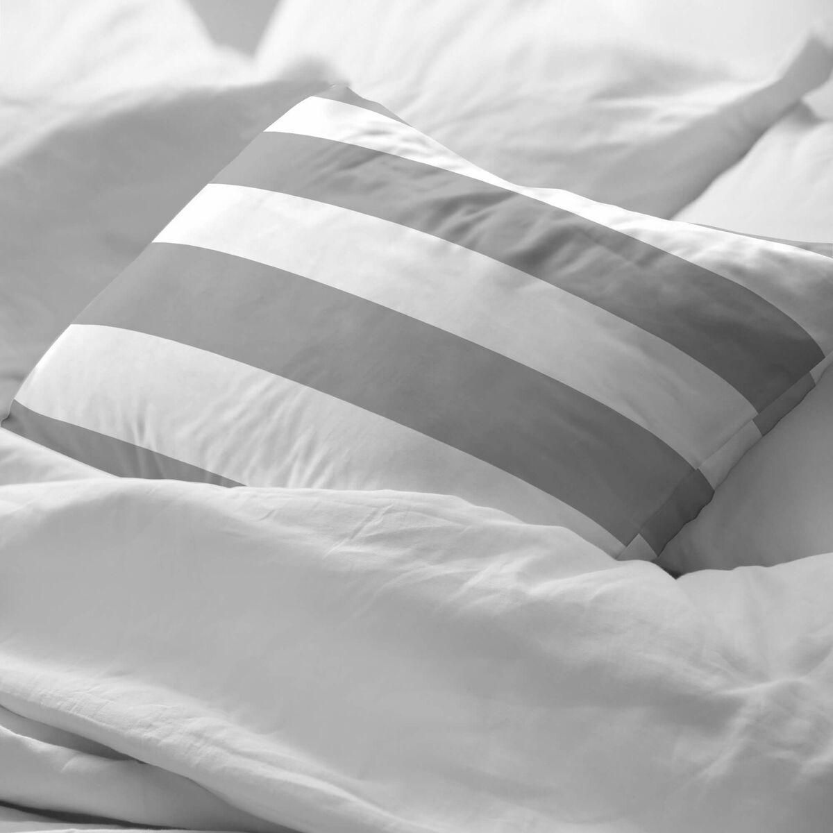 Funda de almohada Harry Potter Waitting Letter Blanco Gris Multicolor 175 Hilos 50x80cm