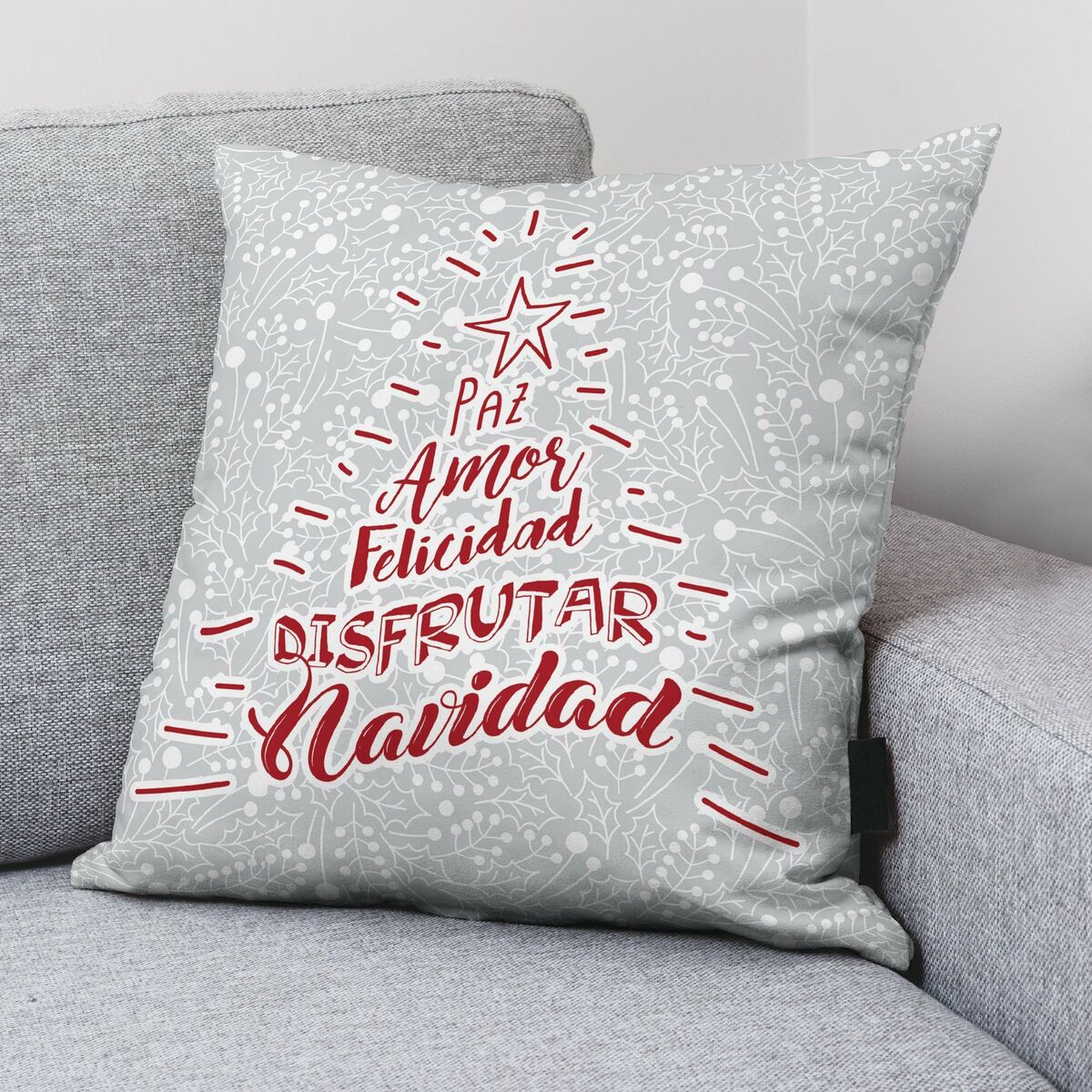 Funda de cojín Belum Laponia Multicolor 50 x 50 cm