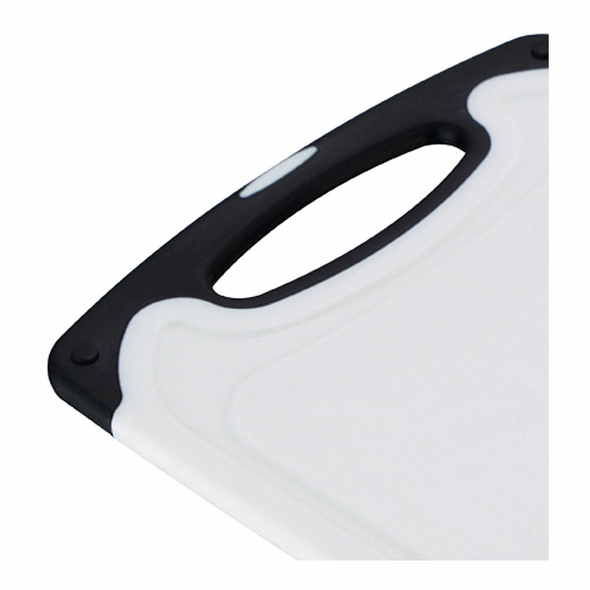 Tabla de cortar San Ignacio SG-4493 Blanco Negro Negro/Blanco 31,5 x 20 x 0,9 cm