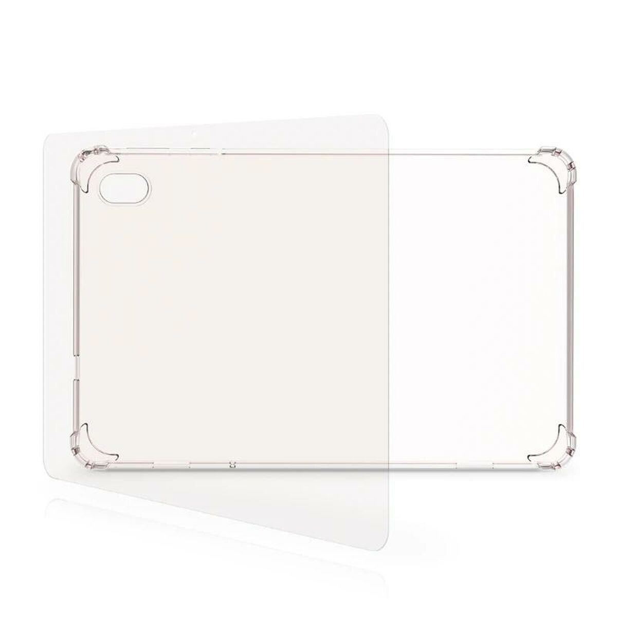 Funda para Tablet SPC 4327N Transparente Protector de Pantalla Cristal Templado
