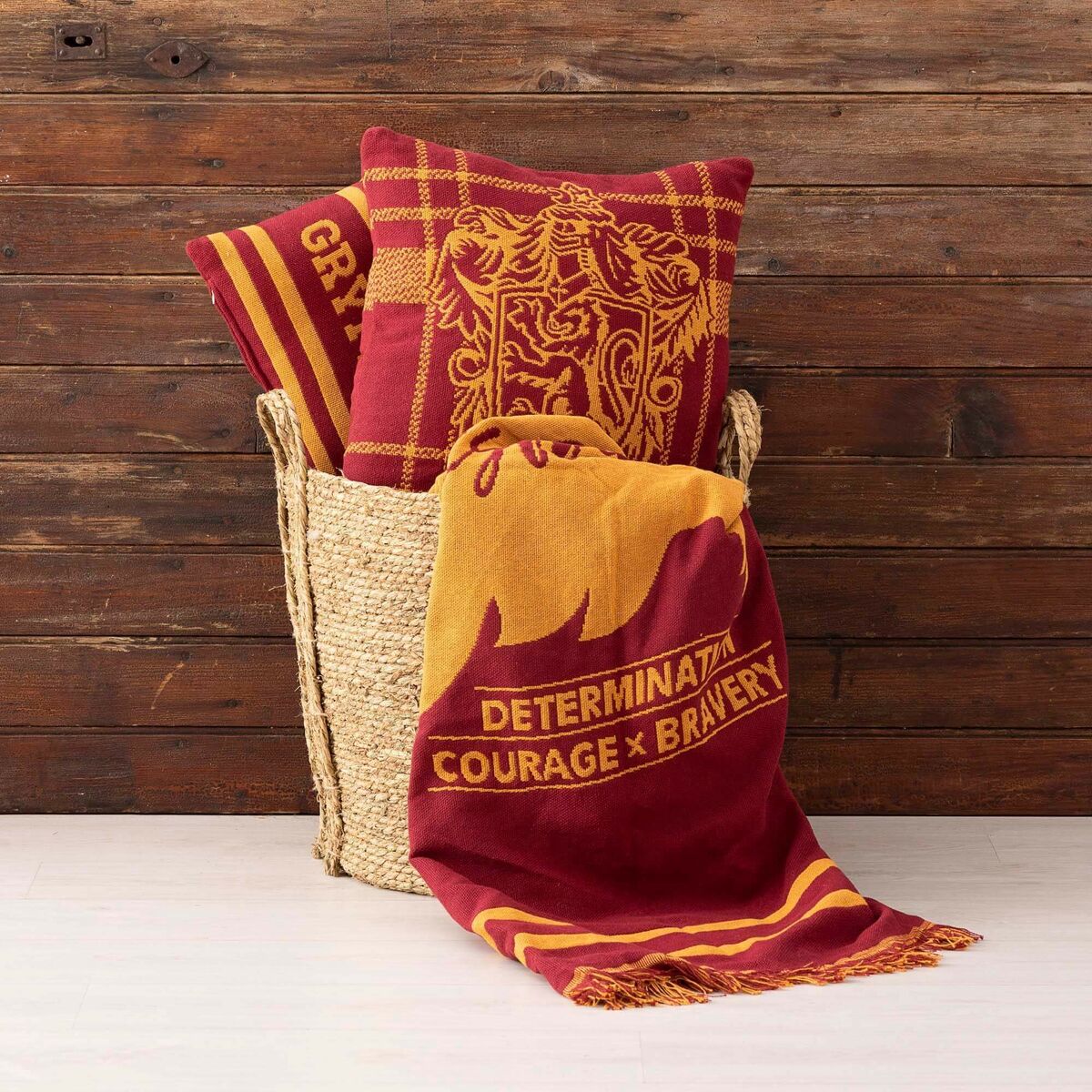 Manta Harry Potter Gryffindor Values Multicolor 230 x 2 x 260 cm