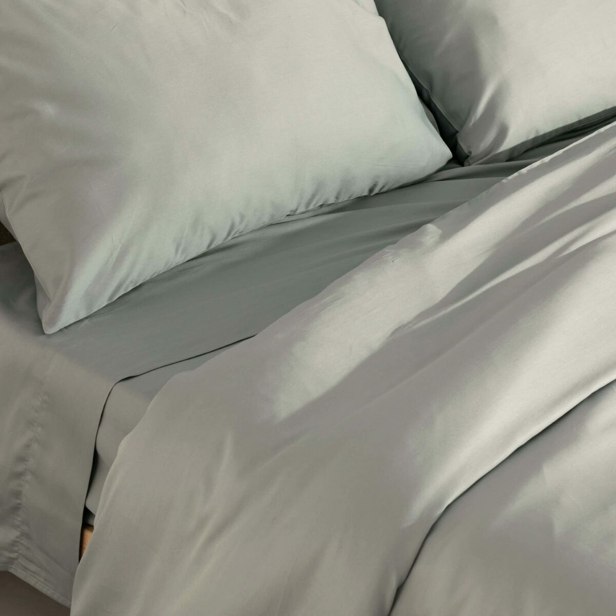 Funda Nórdica SG Hogar Gris 300 Hilos 220 x 220 cm