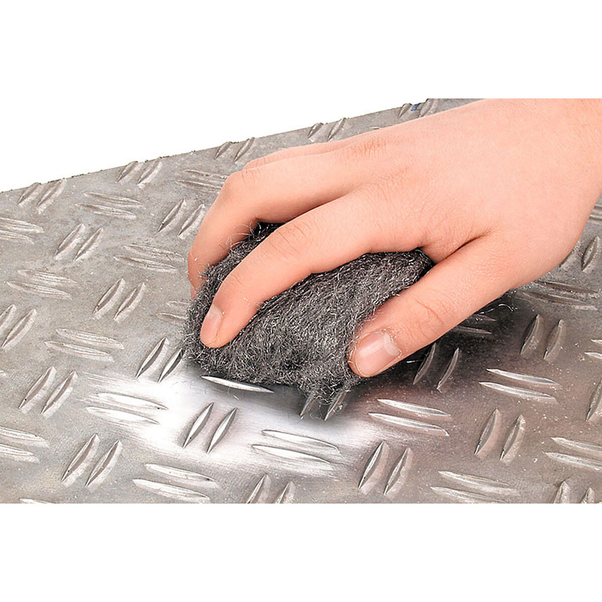 Lana de acero Wolfcraft 6095000 000 200 g