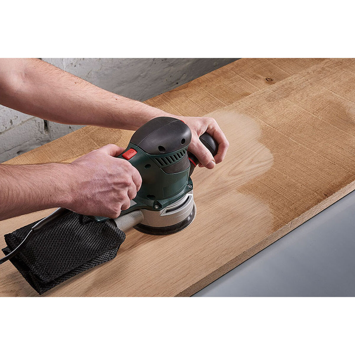 Disco de lijar multiorificio para lijadora excéntrica Wolfcraft 1107000 Ø 125 mm 80 g 5 Unidades