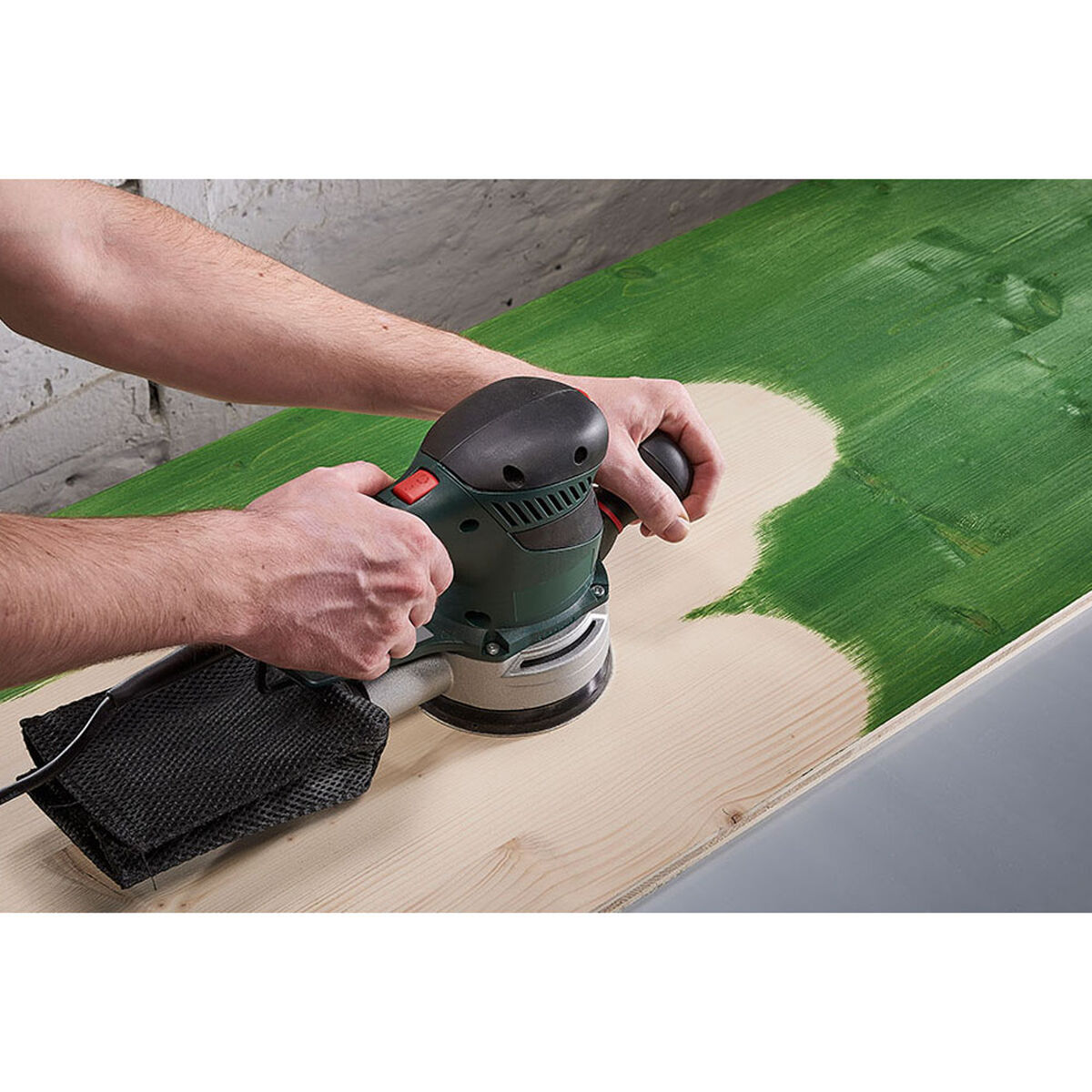 Disco de lijar multiorificio para lijadora excéntrica Wolfcraft 1107000 Ø 125 mm 80 g 5 Unidades