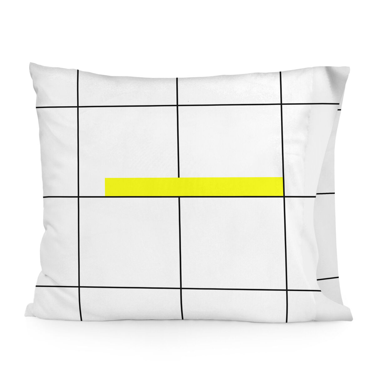 Funda de almohada HappyFriday Blanc Firefly Multicolor 60 x 60 cm