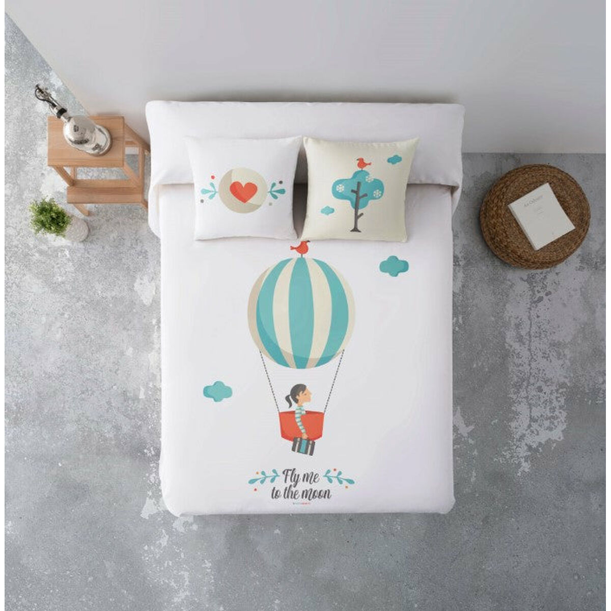 Colcha Decolores Globo Chica Multicolor chica