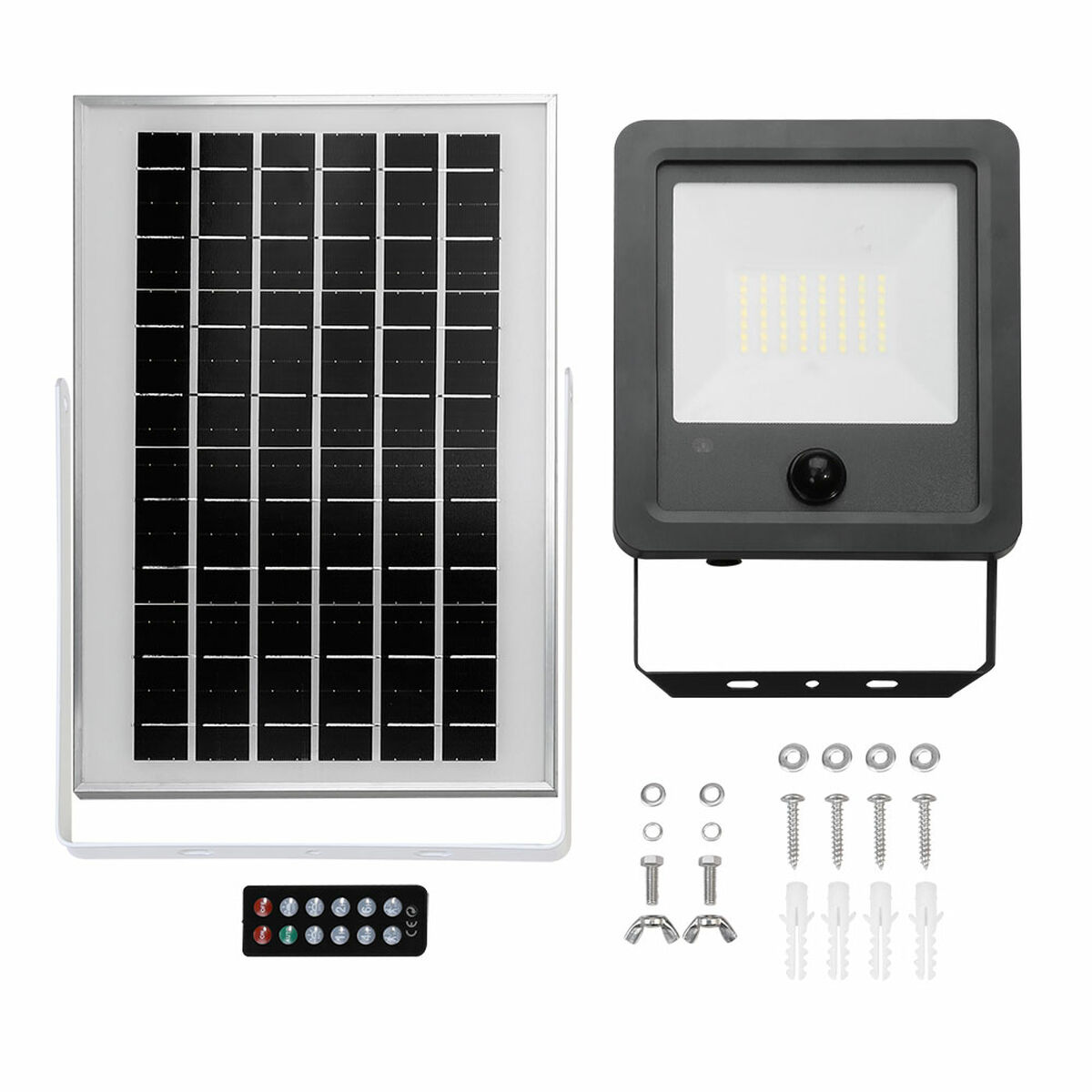Foco Proyector EDM 31863 300 W 1800 Lm 3500 lm Solar Sensor de Movimiento (6500 K)