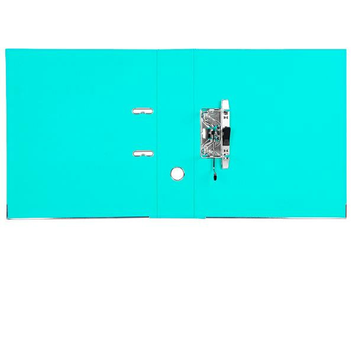 Carpeta de anillas Liderpapel AZ76 Turquesa A4 (1 unidad)