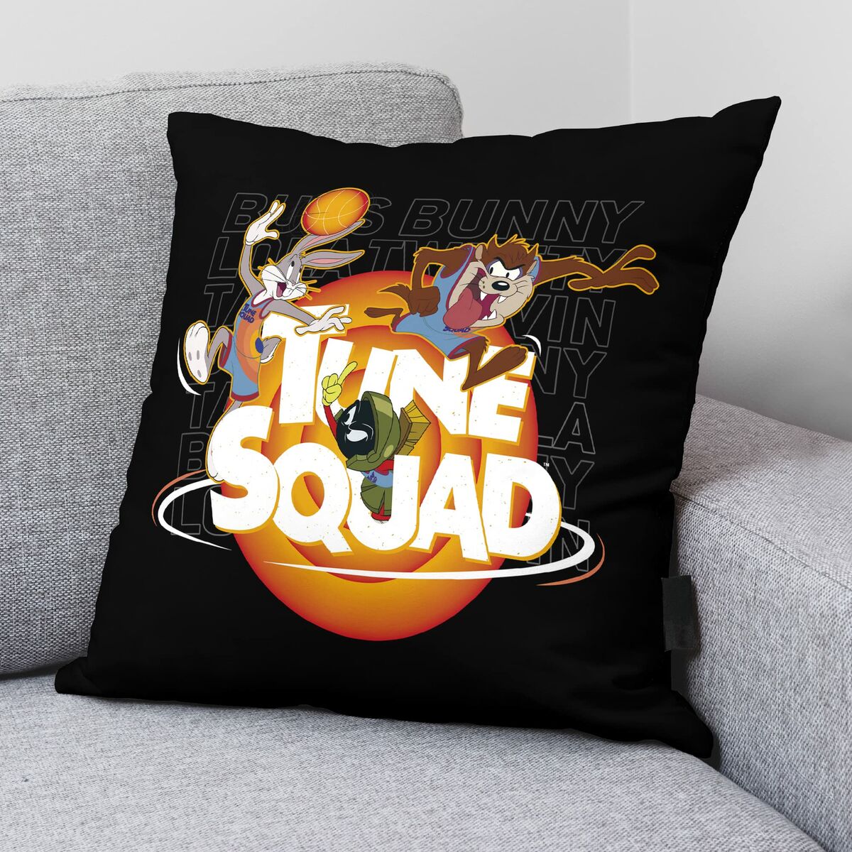 Funda de cojín Looney Tunes Squad Multicolor 45 x 45 cm