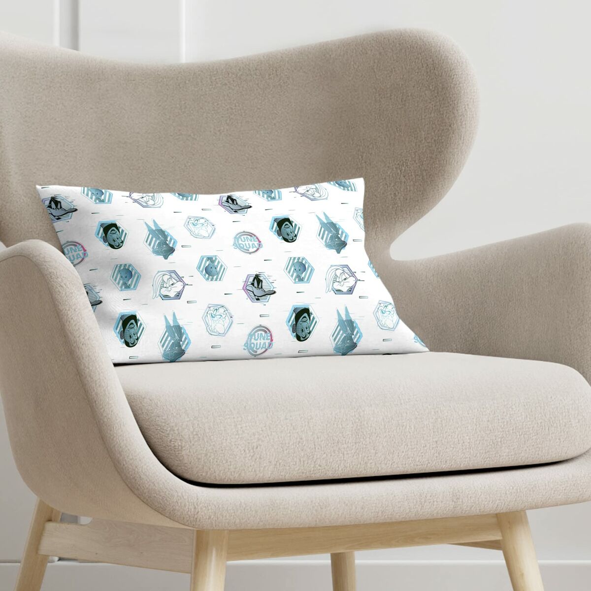 Funda de cojín Looney Tunes Space C Multicolor 30 x 50 cm