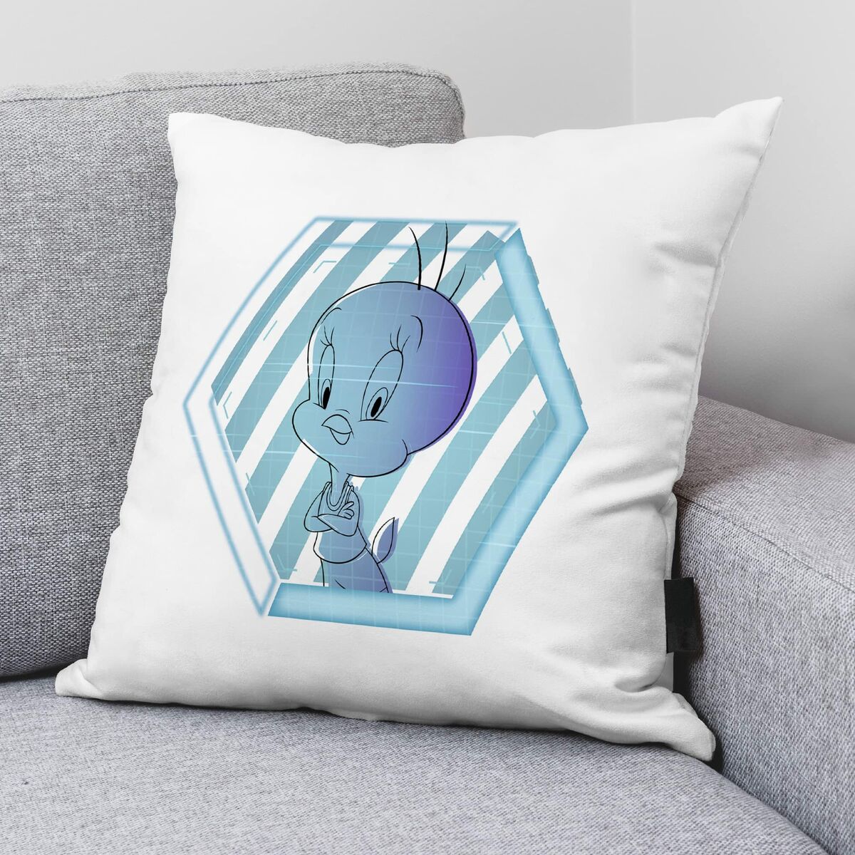 Funda de cojín Looney Tunes Space B Multicolor 45 x 45 cm