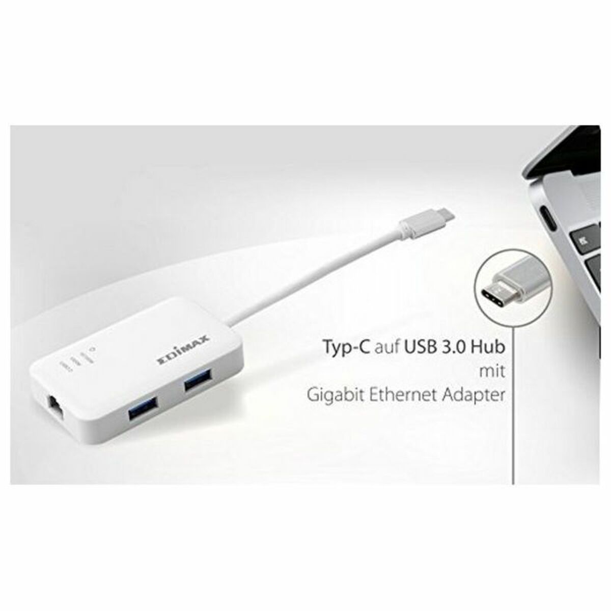 Adaptador USB a Ethernet Edimax EU-4308