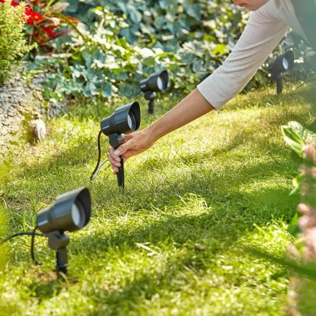 Lámpara Philips Negro 12 V Blanco Cálido 600 lm (1 unidad)