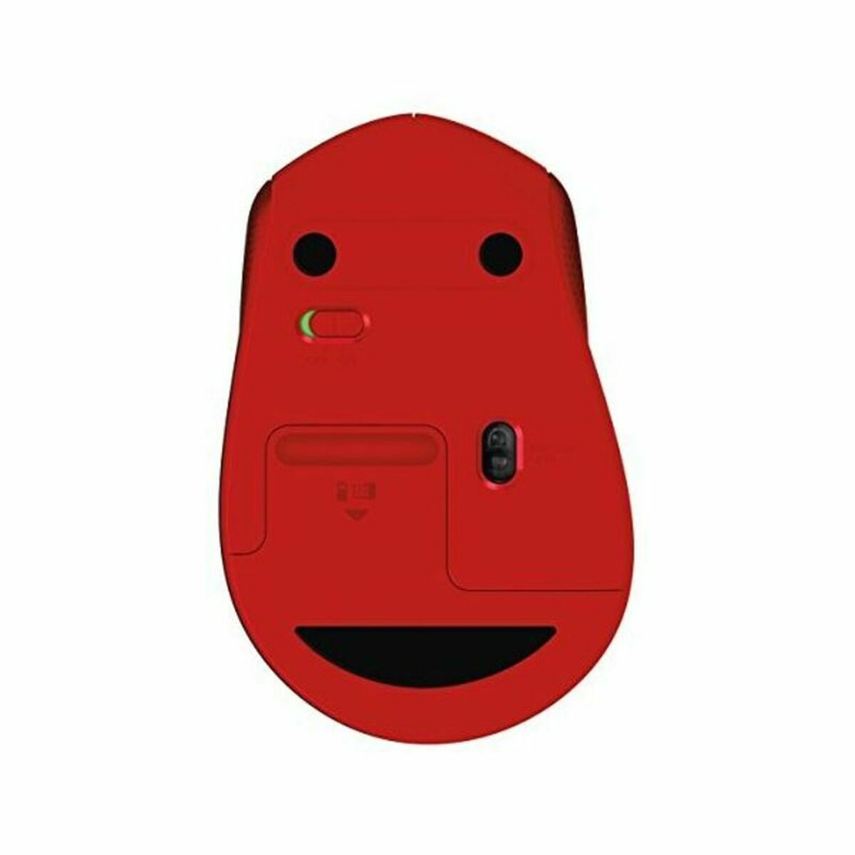 Ratón Inalámbrico Logitech M330 Silent Plus Rojo 1000 dpi