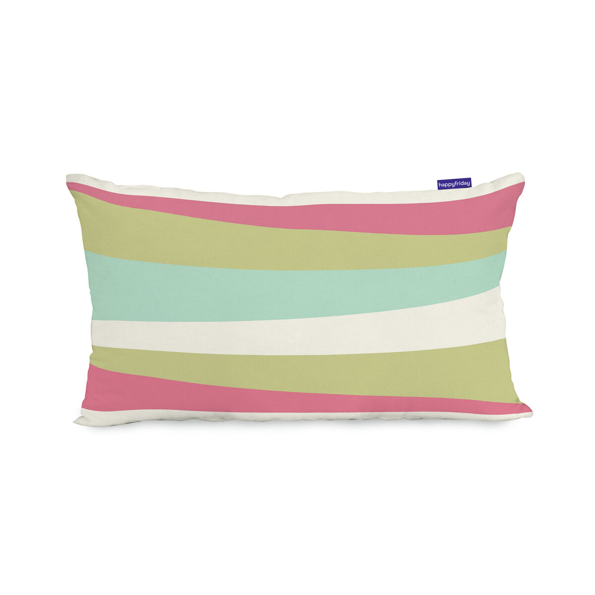 Funda de cojín HappyFriday Moshi Moshi Rabbit Family Multicolor 50 x 30 cm