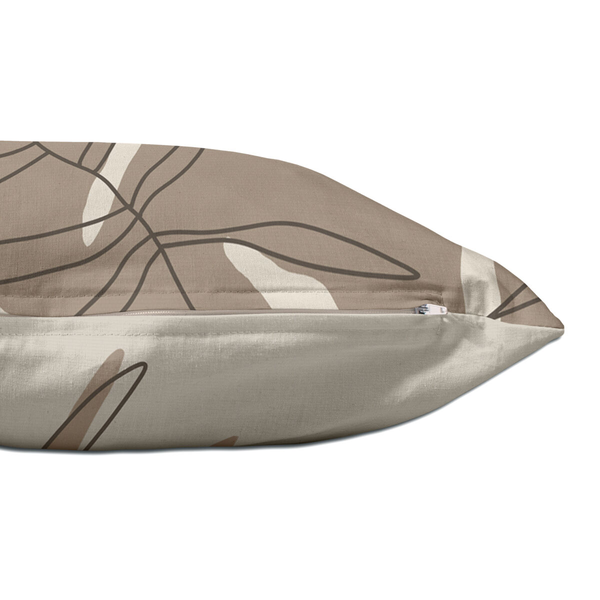 Funda de cojín HappyFriday Blanc Maple  Multicolor