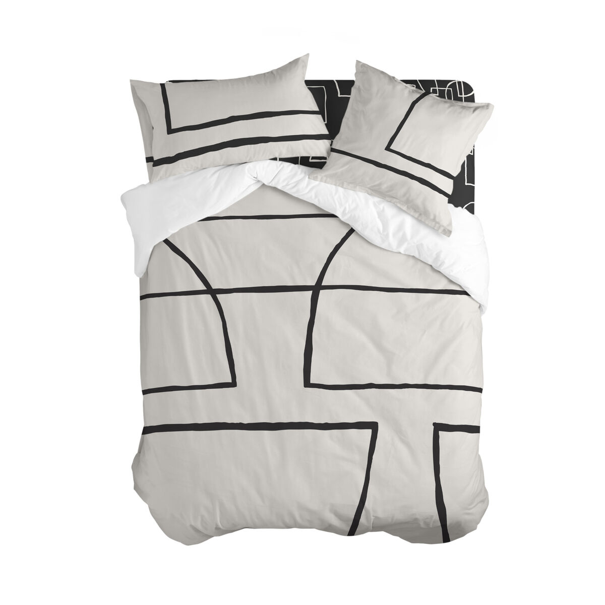 Funda Nórdica HappyFriday Blanc Serenity  Multicolor 260 x 240 cm