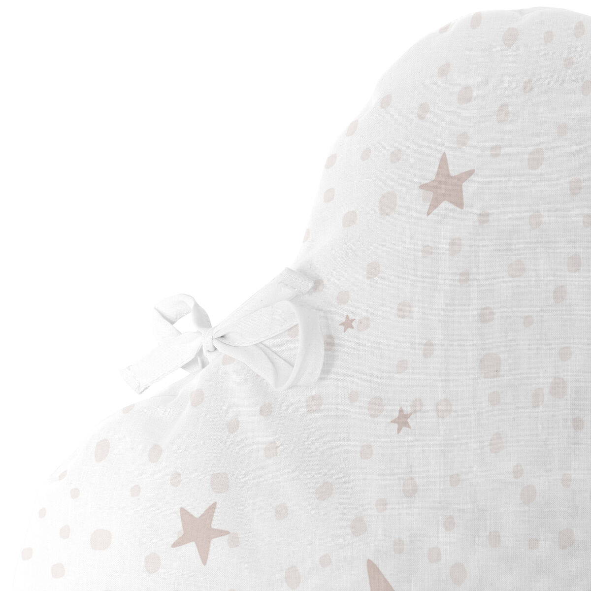 Protector de Cuna HappyFriday Basic Kids Little star  Rosa 60 x 40 cm