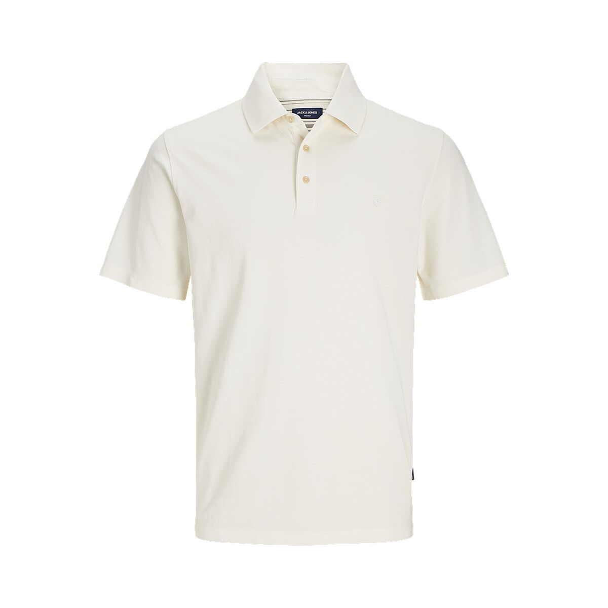 Polo de Manga Corta Hombre Jack & Jones JPRBLUWILLIAM  12257315  Blanco
