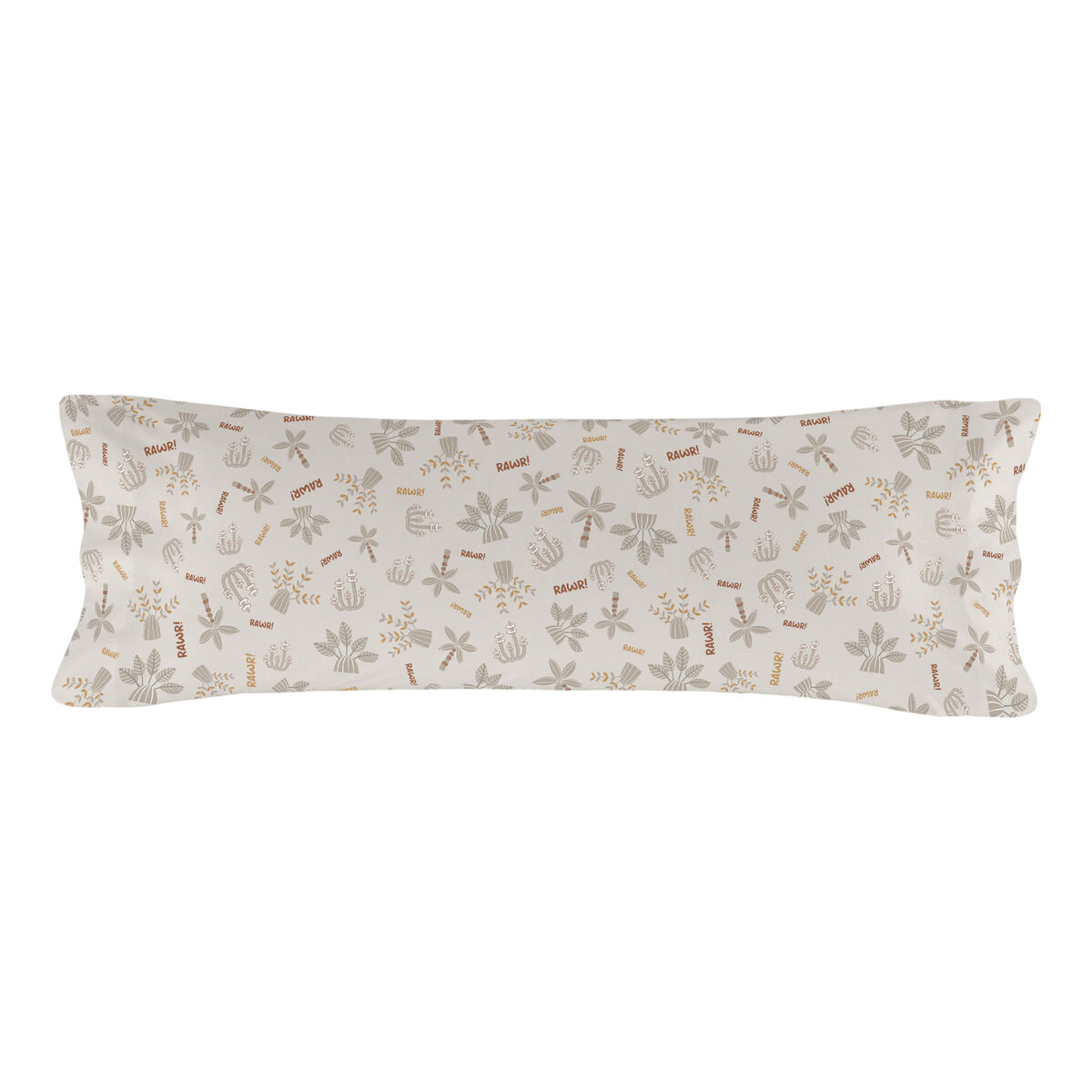 Juego de Sábanas HappyFriday Moshi Moshi Dino family  Multicolor Cama de 80/90 2 Piezas