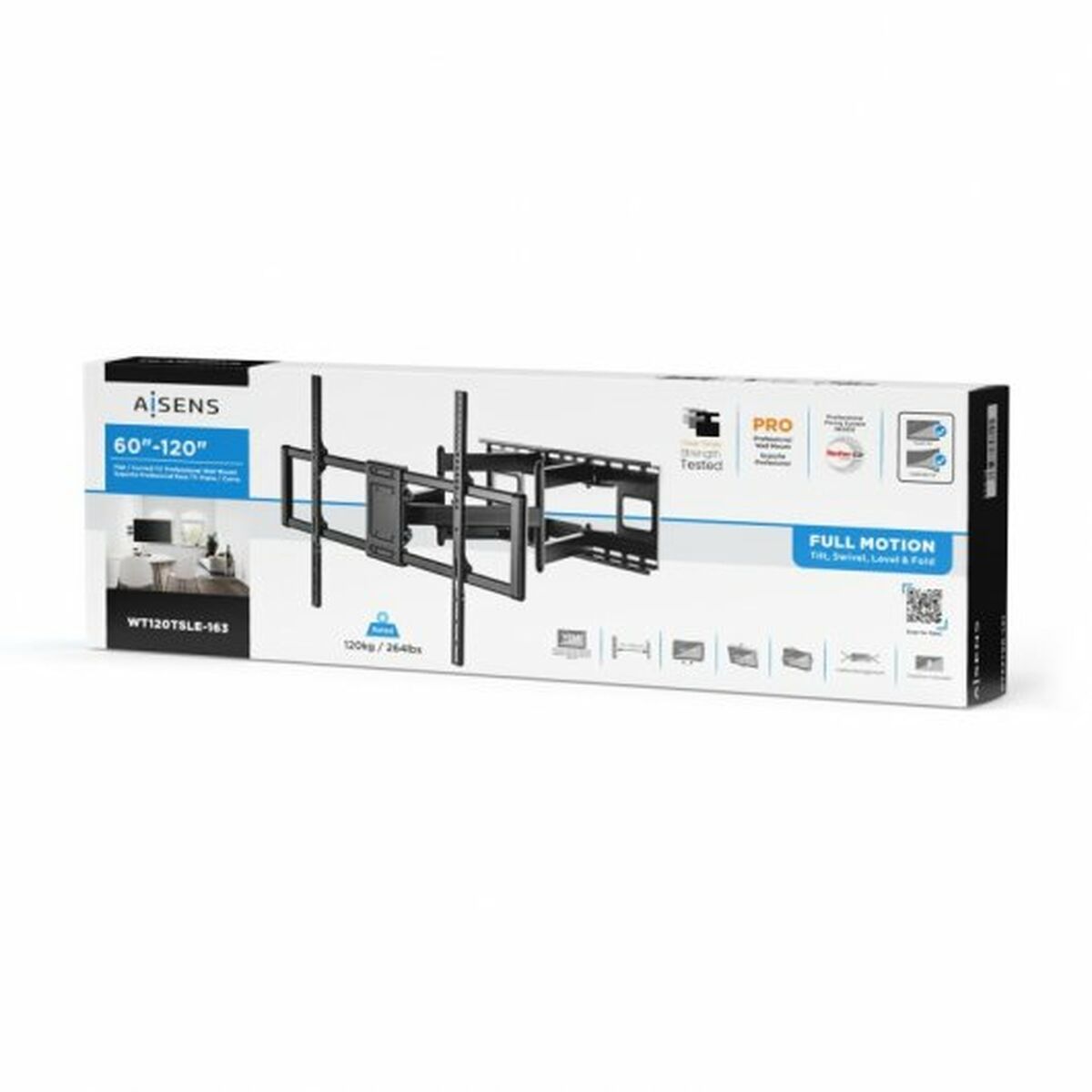 Soporte de Mesa para Pantalla Aisens WT120TSLE-163 60" 120 kg