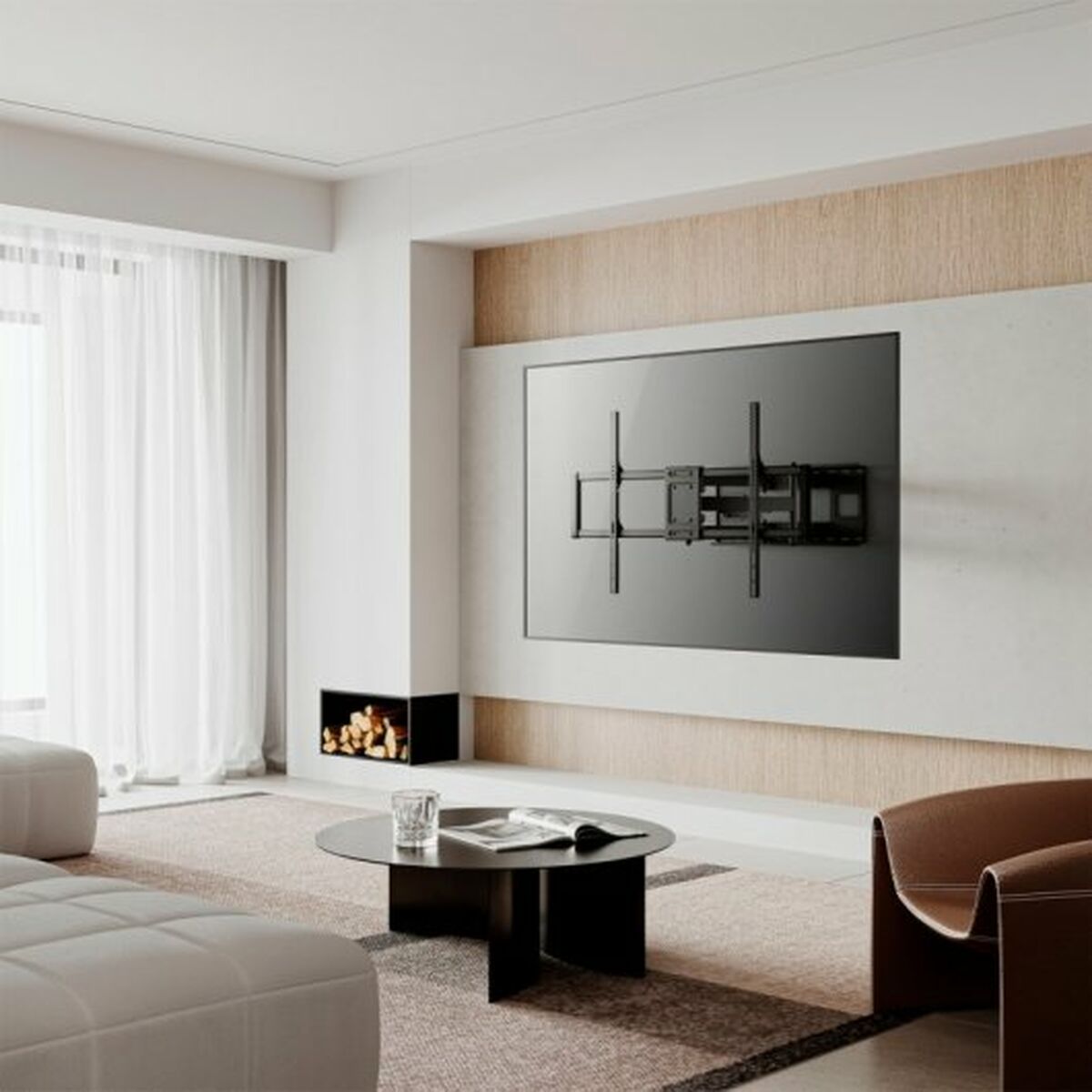 Soporte de Mesa para Pantalla Aisens WT120TSLE-163 60" 120 kg