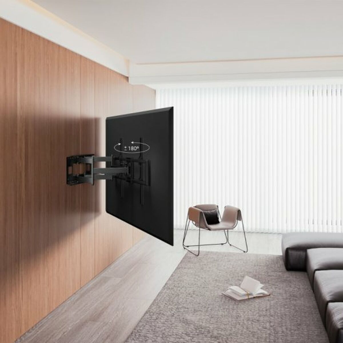 Soporte de Mesa para Pantalla Aisens WT120TSLE-163 60" 120 kg