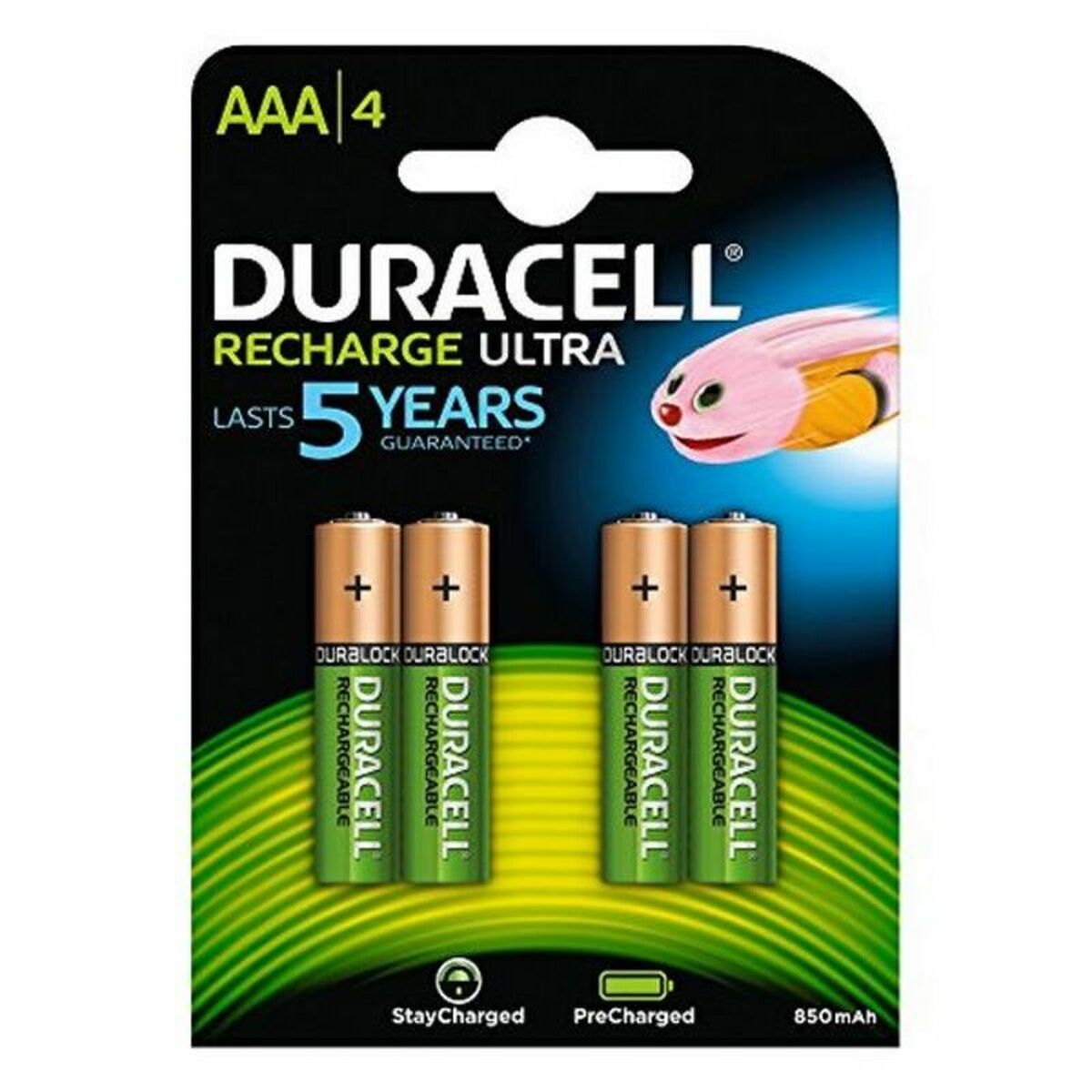 Pilas Recargables DURACELL DURHR03B4-850STCX5 1,2 V AAA (4 Unidades)