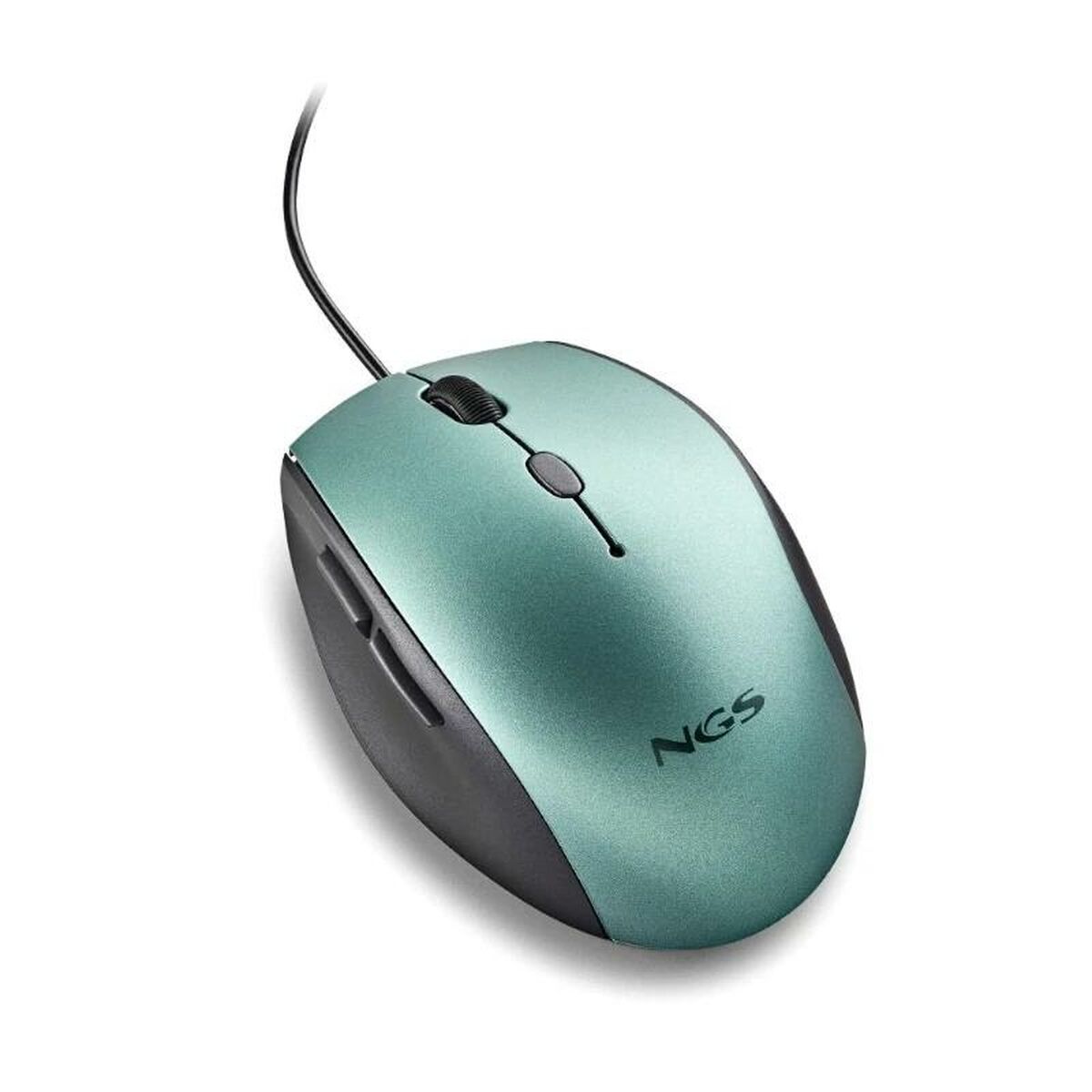 Ratón NGS MOTHICE Verde 1600 dpi