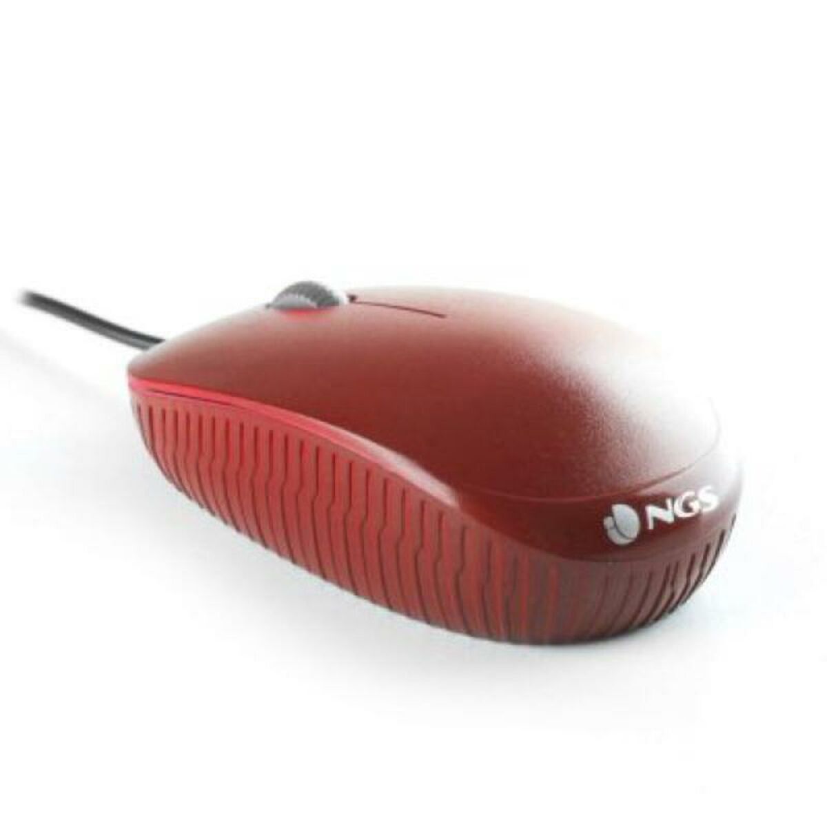 Ratón Óptico NGS NGS-MOUSE-0908 Rojo 1000 dpi